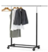 Simple Houseware Standard Rod Garment Rack Black